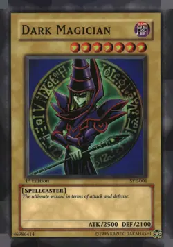 Dark Magician SYE-001 Starter Deck: Yugi Evolution Yu-Gi-Oh 1st Edition NM - Image 1