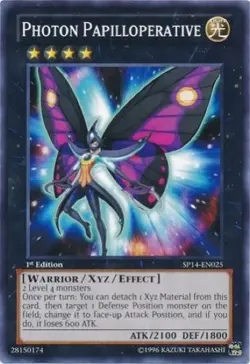 PHOTON PAPILLOPERATIVE - (SP14-EN025) - Common - 1st - Yu-Gi-Oh Star Pack 2014 - Image 1