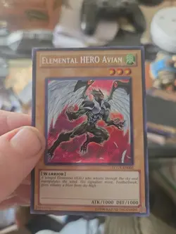 Elemental HERO Avian (Alternate Art) LCGX-EN002 Legendary collection 2 unlimited - Image 1