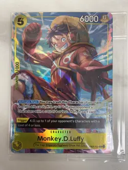 Monkey D Luffy Promo OP07-109 Illustration Box Vol 3 Promo Sealed One Piece tcg - Image 1
