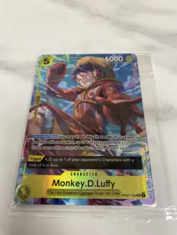 Monkey D Luffy Promo OP07-109 Illustration Box Vol 3 Promo Sealed One Piece tcg - Image 3