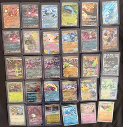 Pokemon TCG 31 EX Full Art Rare Card Lot - Ultra Rare Collection - Image 1