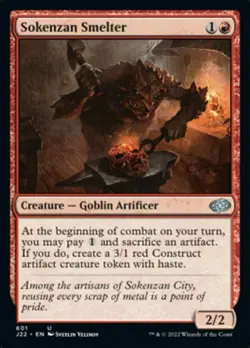 Sokenzan Smelter - Jumpstart 2022 #601 MTG Magic The Gathering - Image 1