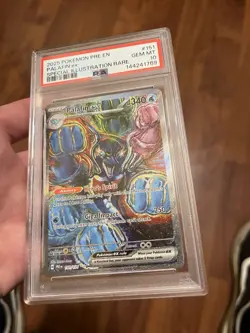 Pokemon TCG Palafin EX Prismatic Evolutions Card 151/131 PSA 10 Sir English - Image 1
