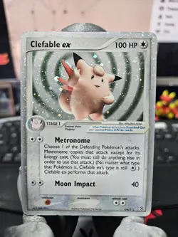 Pokemon Clefable EX Ultra Rare Holo Card 106/112 FireRed & LeafGreen - Image 1