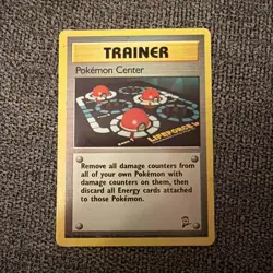 Pokemon Center 114/130 Base Set 2 Pokemon Card - Image 1