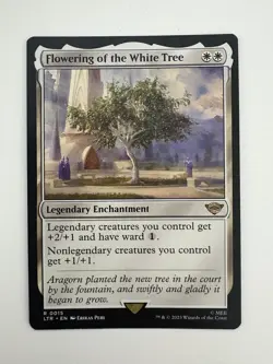 Flowering of the White Tree MTG Magic the Gathering Card NM Near Mint LTR - Image 1
