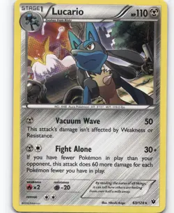 Lucario - 63/124 (Cosmos Holo) Promo Miscellaneous Cards & Products 063/124 NM P - Image 1