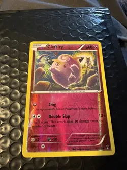 Clefairy 81/122 Breakpoint Reverse Holo Clean Card. - Image 1