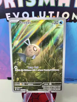 Feebas Surging Sparks #198/191 Illustration Rare Pokemon Card T1-1126 - Image 1