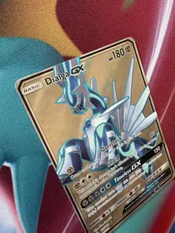Pokemon Dialga GX 125/131 TCG Full Art Ultra Rare Card NM - Image 2