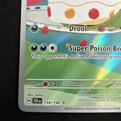 Gulpin 154/142 Illustration Rare Holo Pokemon Card SV Stellar Crown NM (A) - Image 2