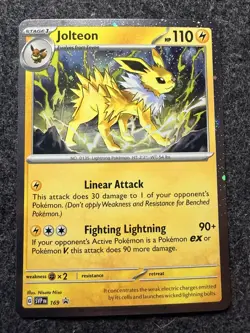 Jolteon - 169 (Cosmos Holo) (NM) 169 Sv: Scarlet & Violet Promo Cards Holo - Image 1