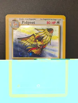 Pokemon TCG Pidgeot Holo Jungle Card 8/64 1999 Unlimited Edition MP Condition - Image 4