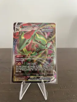 Rayquaza Full Art VMAX Evolving Skies Pokemon Card 111/203 - Image 1