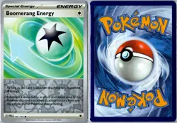 Pokemon Card - Boomerang Energy Twilight Masquerade 166/167 Reverse Holo NM - Image 3