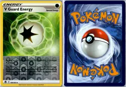Pokemon Card - V Guard Energy Silver Tempest 169/195 Uncommon Reverse Holo NM - Image 3