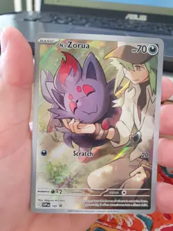 N's Zorua 189 Sv: Scarlet & Violet Promo Cards Holo - Image 1