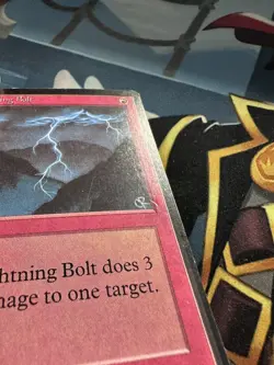 Lightning Bolt - Beta (LEB) - Magic The Gathering - MTG - Image 3