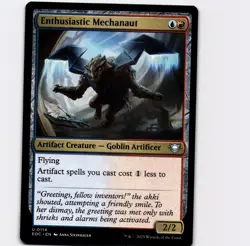 Enthusiastic Mechanaut U Commander: Edge of Eternities 114 NM - Image 1
