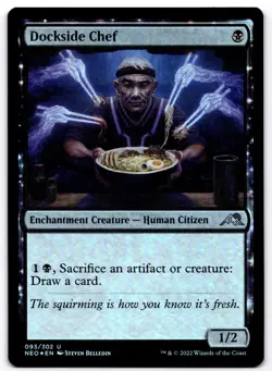Dockside Chef Foil U Kamigawa: Neon Dynasty 93 NM NEO - Image 1