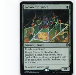 Radioactive Spider Foil R Marvel's Spider-Man 111 NM - Image 1