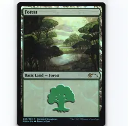 Forest (Rebecca Guay) Foil P Standard Showdown Promos 5 NM SSP - Image 1