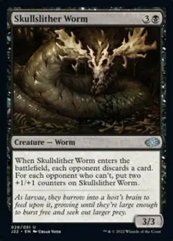 Skullslither Worm - Jumpstart 2022 #26 MTG Magic The Gathering - Image 1