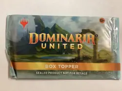 Magic MTG Dominaria United Box Topper Pack Sealed BRAND NEW SEALED - Image 1