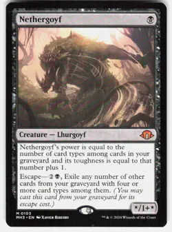 Nethergoyf 103 Mythic Modern Horizons 3 Magic: The Gathering Lightly Played - Image 2
