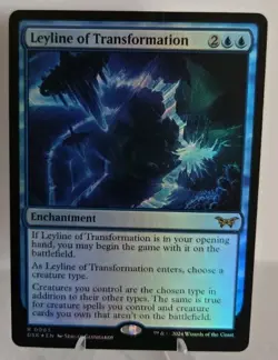 Leyline of Transformation MTG Duskmourn: House of Horror Foil - Image 1