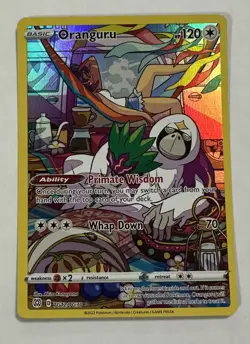Oranguru TG12/TG30 Holo Brilliant Stars Trainer Gallery Pokemon NM - Image 1