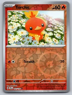 Torchic 022/159 Common Journey Together Pokemon Reverse Holo Near Mint - Image 1