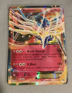 Pokemon TCG Xerneas EX - XY07 Black Star Promo Holo Rare LP-NM Card - Image 1