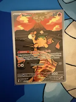 Pokemon TCG Numel 223/217 Ascended Heroes Illustration Rare Full Art Holo - Image 1