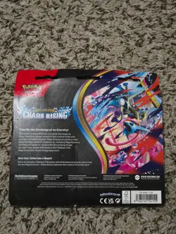 Pokemon Chaos Rising (ME04) 3 Pack Blister Factory Sealed Charmelon Promo - Image 2