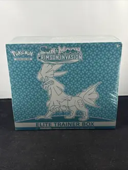 Pokemon Sun & Moon Crimson Invasion Elite Trainer Box ETB Sealed - Image 1