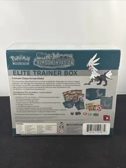 Pokemon Sun & Moon Crimson Invasion Elite Trainer Box ETB Sealed - Image 2