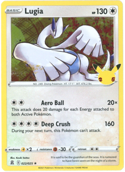 Lugia - Holo Rare - Celebrations - Pokemon - Image 1