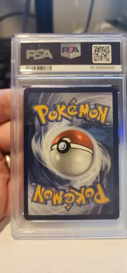 2024 Pokemon PAF EN 236/091 Clive Special Illustration Rare PSA 8 - Image 2