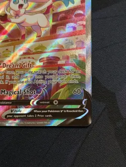 Pokemon Sylveon V 184/203 Evolving Skies Rapid Strike Alt Full Art Holo - Image 5