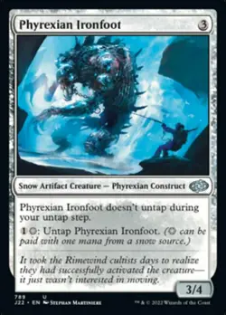 Phyrexian Ironfoot - Jumpstart 2022 #789 MTG Magic The Gathering - Image 1