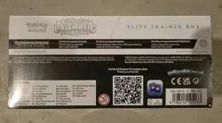 Pokemon TCG SV8.5 Prismatic Evolutions Elite Trainer Box *Factory Sealed* - Image 4