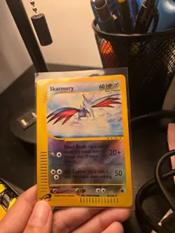 Pokemon TCG Skarmory 63/165 Expedition Reverse Holo Rare 2002 TCG, Ungraded - Image 5