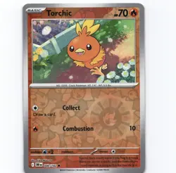 Torchic Reverse Holo Common SV10: Destined Rivals 040/182 NM Pokemon - Image 1