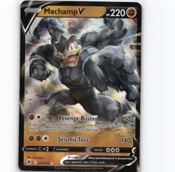 Machamp V Ultra Rare SWSH10: Astral Radiance 072/189 NM Pokemon - Image 1