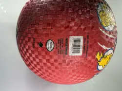 VINTAGE Official Pokemon Pikachu Rubber Kick Bounce Ball Hedstrom 1998 Red 8" - Image 3