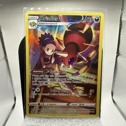 Pokemon TCG Ariados Trainer Gallery Brilliant Stars TG09/TG30 NM Condition - Image 1
