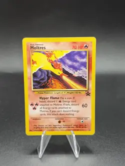 Moltres 21 Promo Wizards Black Star Promos Pokemon LP/MP GW3 - Image 1