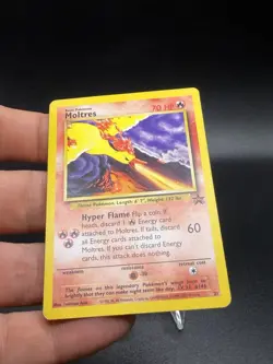 Moltres 21 Promo Wizards Black Star Promos Pokemon LP/MP GW3 - Image 2